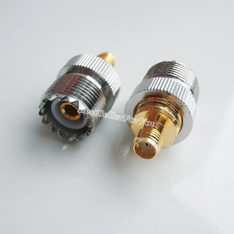10 шт. UHF Female SO239 SO-239 to SMA Jack RF коаксиальный разъем адаптера | Обустройство дома