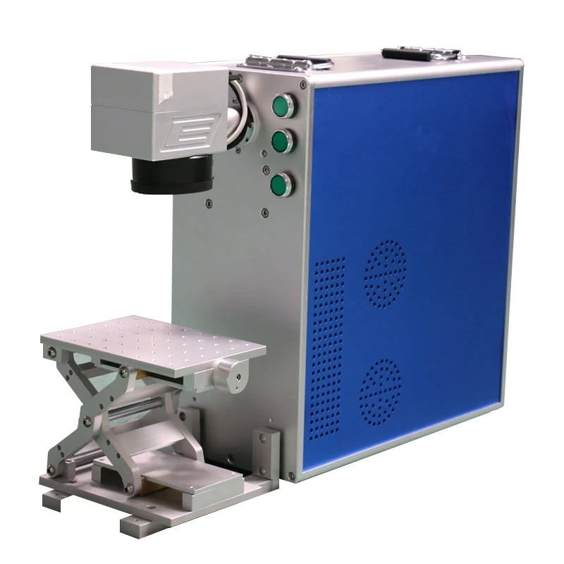 Free Shipping Cheap Price 50W Portable Fiber Laser Marking Machine Metal with 110 * / 150 200 mm Worki | Инструменты