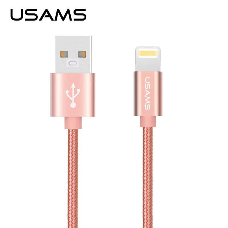 USAMS Multifunction 2.1A Fast Charger Date Transfer USB Charging Cables Sync Data Cable for Apple iphone 5s/6/6s plus Free Ship | Мобильные