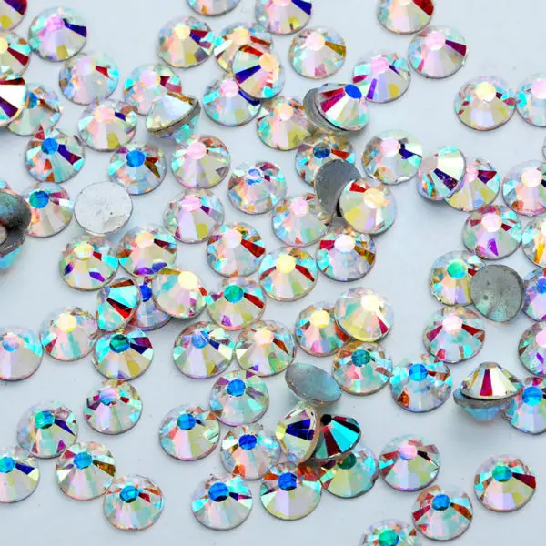

1 Lot of 1440pcsSS20 (4.8mm) Flat Back Crystal AB Rhinestones,Non Hot Fix Crystal,For Jewelry DIY,Nail Art,wholesale-10063151