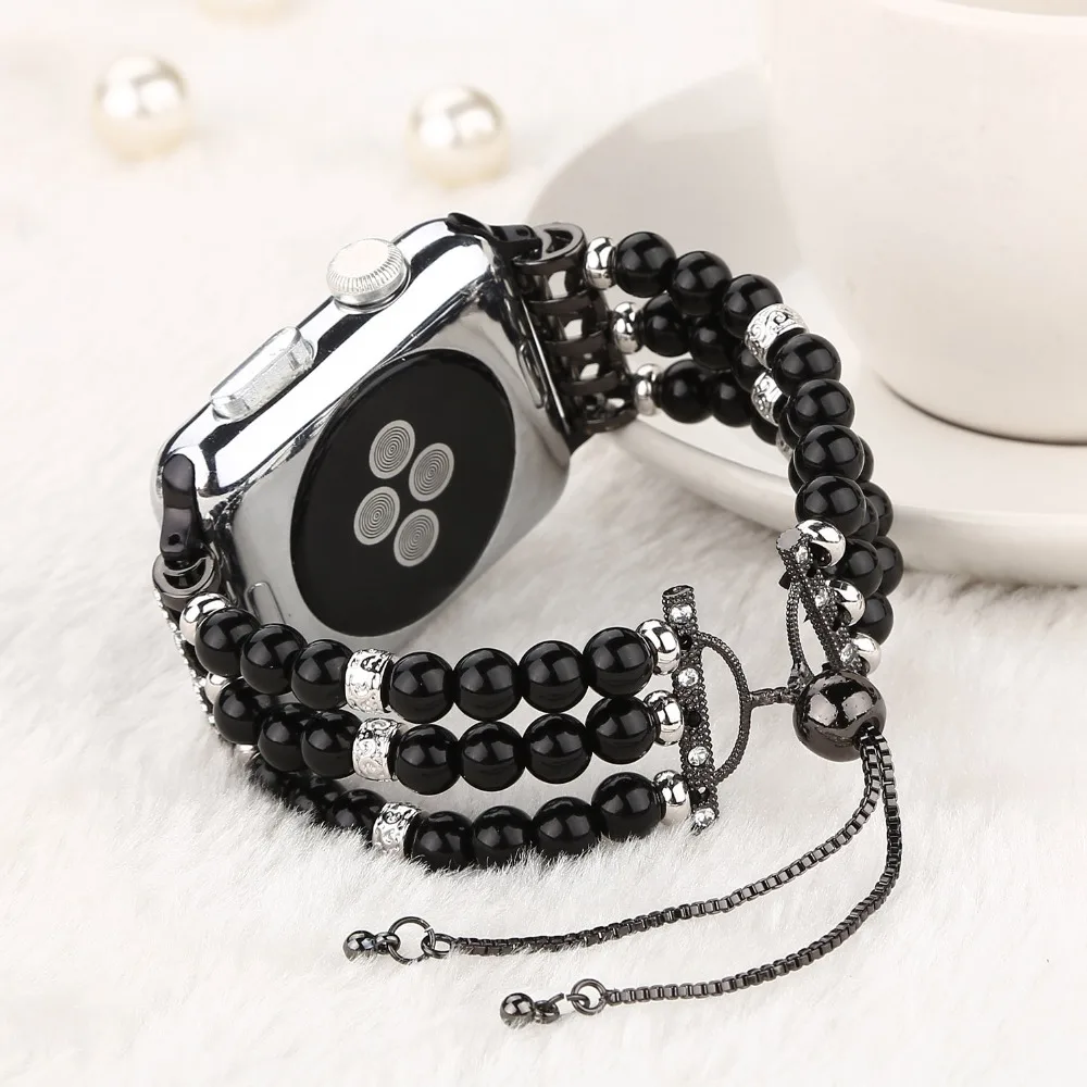 Модный высококачественный ремешок для Apple watch 38 мм 42 мм 40 мм 44 мм регулируемый ремешок для iWatch watch band Sport series 4 3 2 1