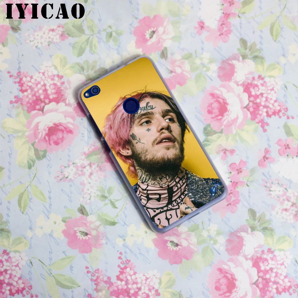 IYICAO Жесткий чехол Lil Peep Bo для Huawei Honor 6A 6C 7A 7C 7X 8 8X 9 10 20 9X Lite Pro Play Note View на.