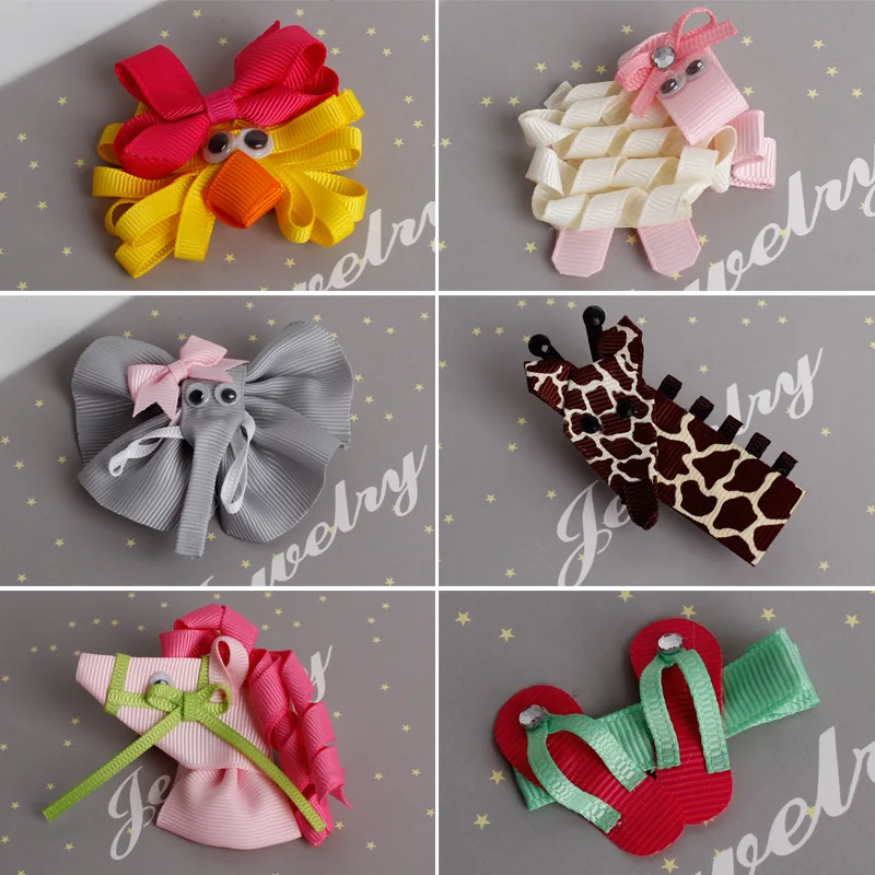 1 шт. детские заколки для волос в виде животных|hair accessories for men|accessories stuffed animalshair tiaras