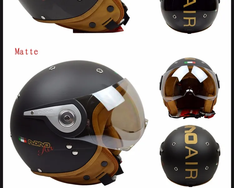 BEON B-110A для мотокросса по бездорожью для мужчин feminino шлем vespa винтажные мотоциклетные шлемы с открытым лицом capacetes Ретро шлем