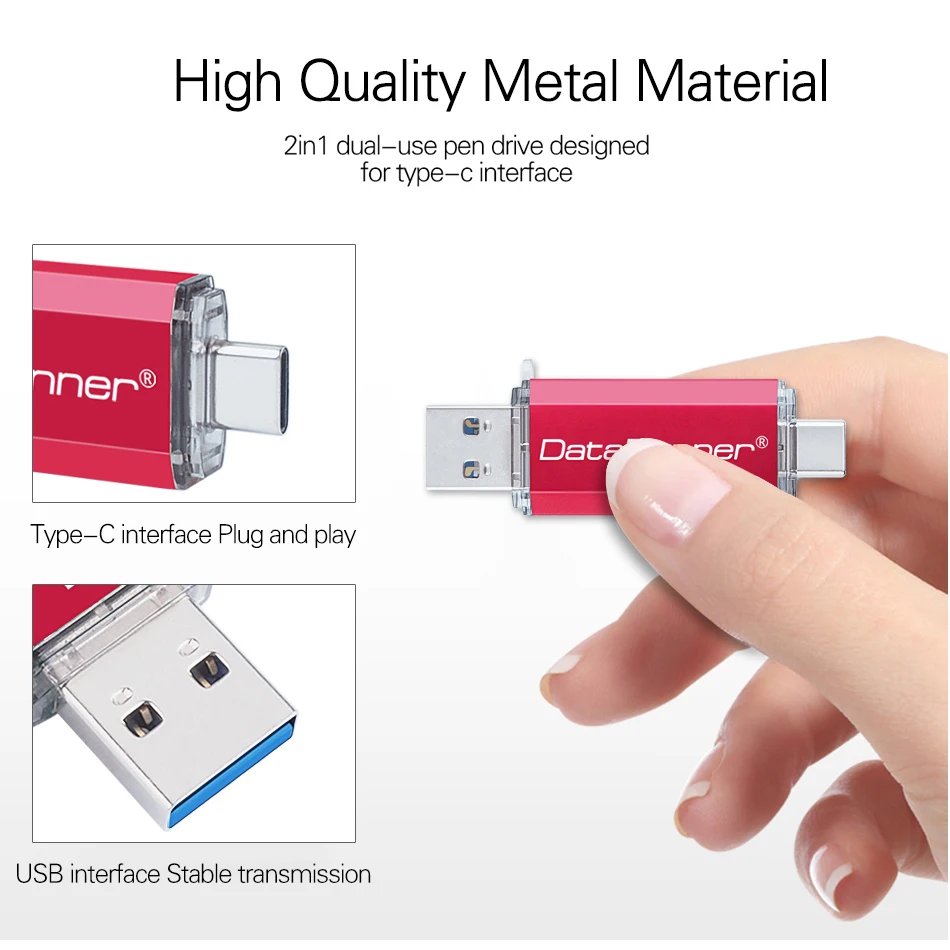 Высокоскоростной USB флеш накопитель типа C 32 Гб 64 Usb флешка 3 0 OTG 128 ГБ 256 карта