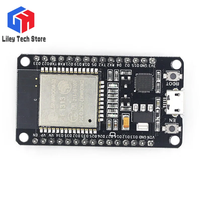 ESP32 Совет по развитию Wi-Fi + Bluetooth ультра-низкое энергопотребление двухъядерный ESP-32