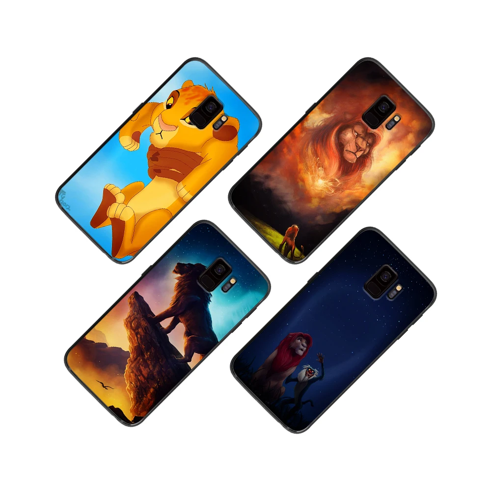 Мягкий чехол для телефона Hakuna Matata Lion King Samsung Galaxy S6 S7 S8 S9 S10e Plus Note 8 9|Чехлы-накладки| |
