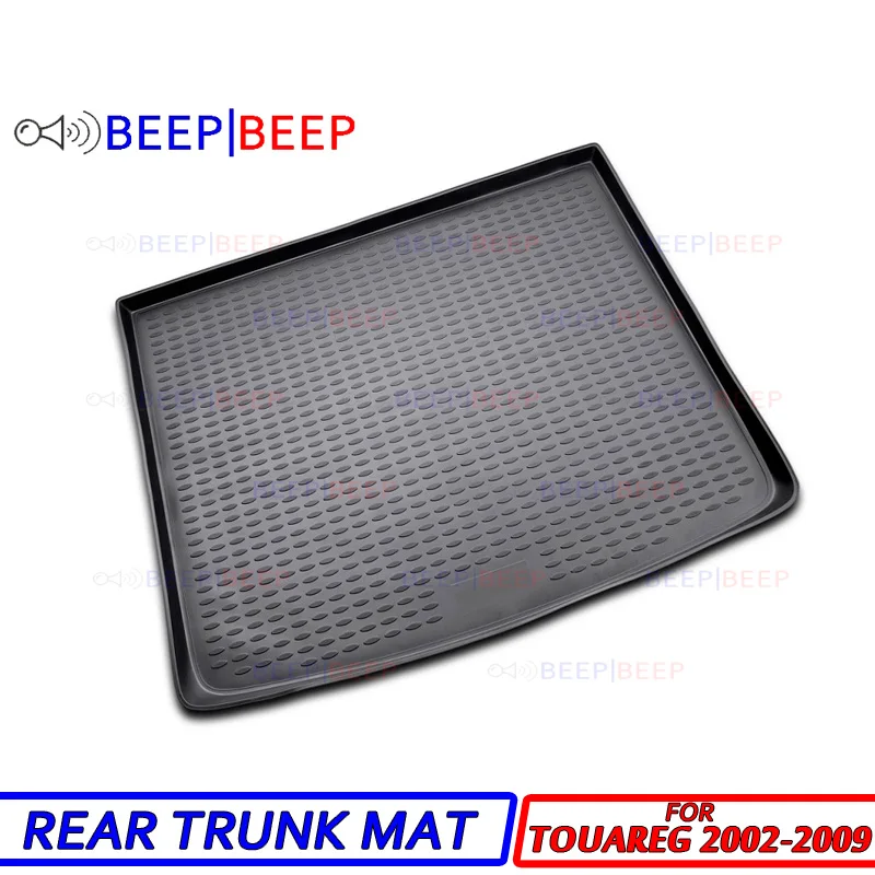 Коврик для багажника Volkswagen Touareg 2003-2009 коврик напольный задний Стайлинг