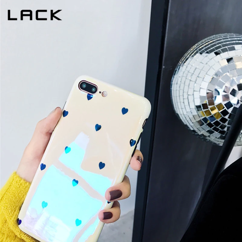 LACK Abstract Marble Phone Case For iphone 7 6 6s 8 Plus Blue Ray Love Heart Soft Cases X Shiny Smooth Back Cover Bag |
