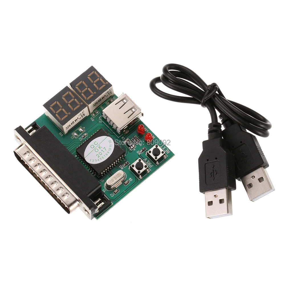 Компьютер 4-разрядный ноутбук PC материнская плата USB и PCI Анализатор диагностический Тесты открытка Тесты er для Тетрадь ноутбук