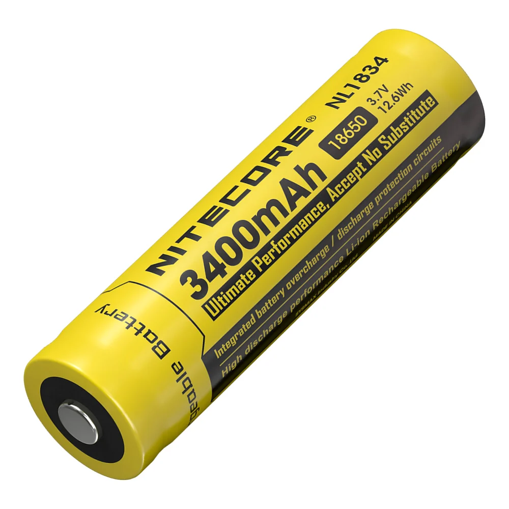 NITECORE NL1823/NL1826/NL1832/NL1834/NL1835 3 7 В литий-ионная Защитная Батарейная кнопка для фонарей