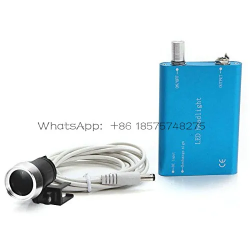 

Portable Head Light Lamp for Dental Surgical Medical Binocular Loupe 5 Colors