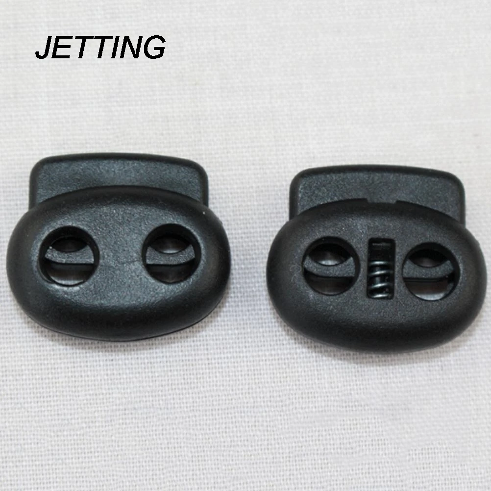 10 шт. пластиковая обувь Пряжка шнурки Украшения Веревка зажим шнура Замки