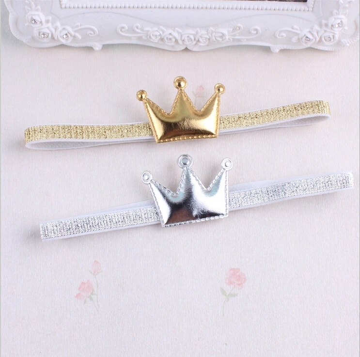 Серебряная Золотая Корона детский ободок для волос головной убор маленькой