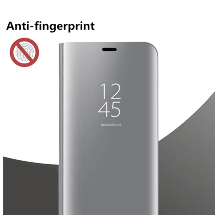 Умный роскошный зеркальный флип чехол для Samsung Galaxy M30 M20 M10 A70 A30 A50 A40 A20 A10 A60 A90 A80