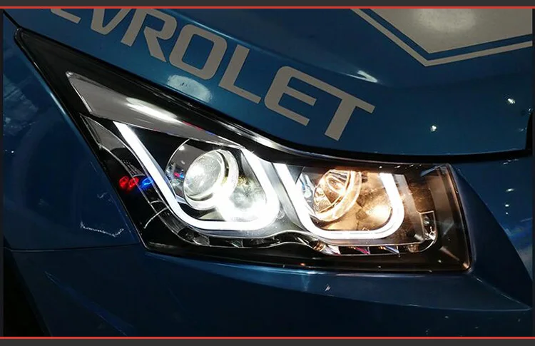 AKD автомобильный Стайлинг Головной фонарь для Chevrolet Cruze фары 2009- Cruze светодиодный фары DRL Hid Bi Xenon авто аксессуары