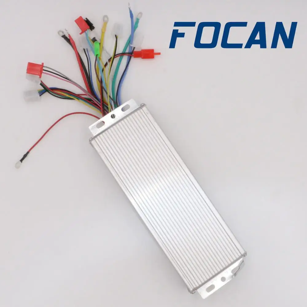Focan 18 МОП-48 V 1000 W/1500 W 45A двойной режим бесщеточный Электрический велосипед контроллер