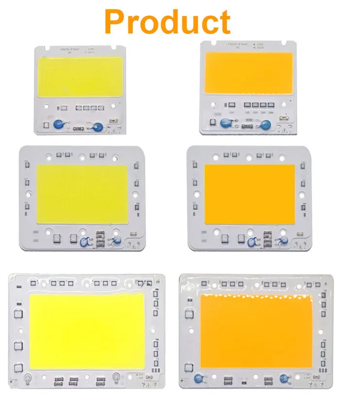Светодиодный светильник 220 V COB Чип молниезащиты смарт-ic DIY драйвера не светодиодный свет для Точечный светильник напольный свет