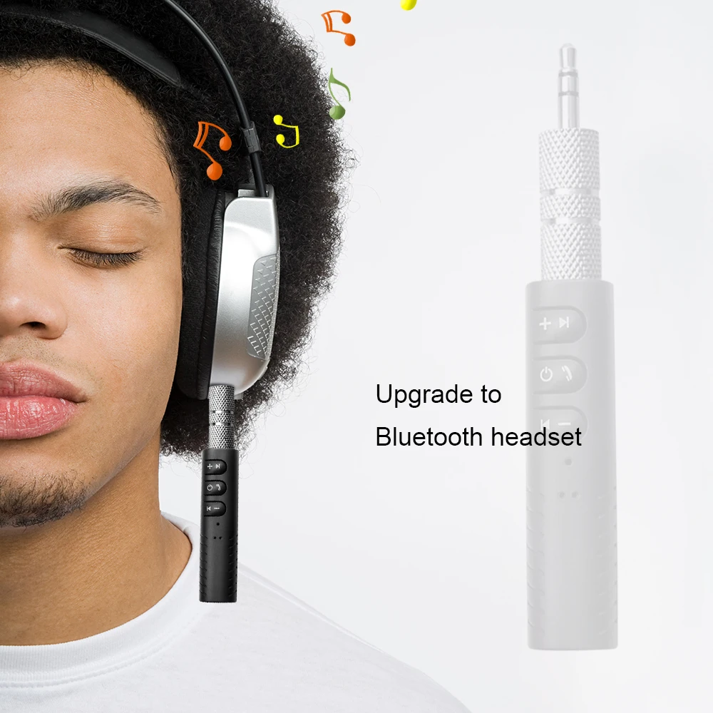Беспроводной автомобильный Bluetooth аудио музыкальный приемник 3 5 мм разъем Aux