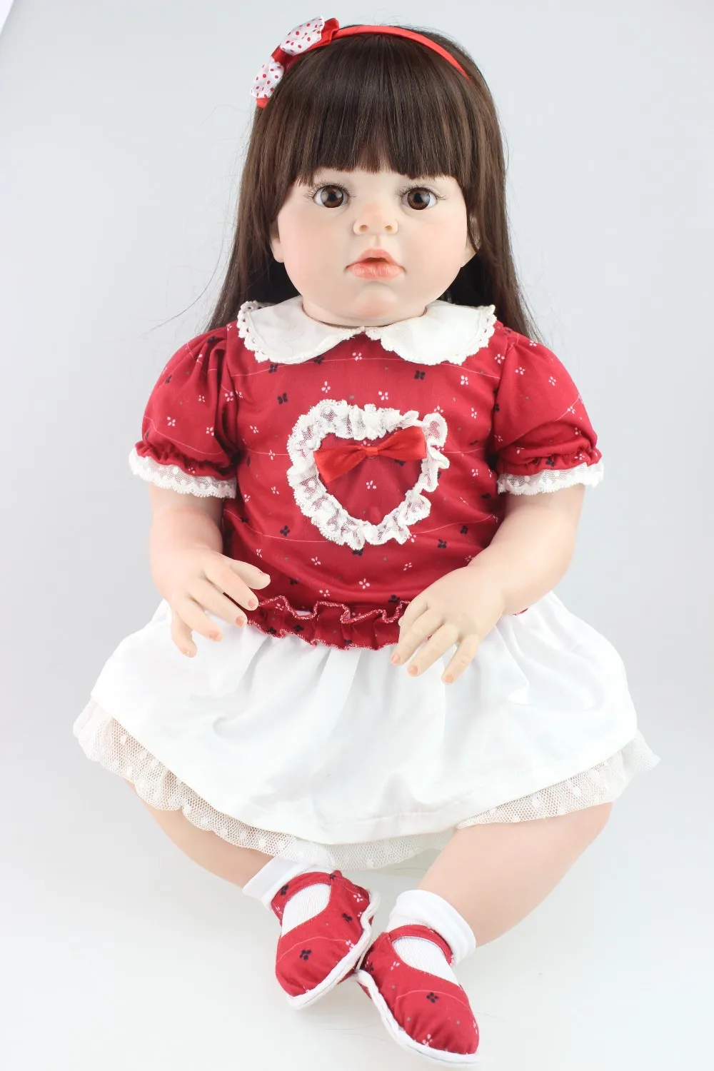 NPK 28In Реалистичная кукла Reborn Baby мягкая настоящая сенсорная BJD американская