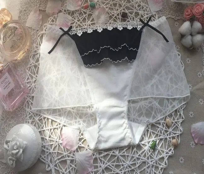 Трусики танга WP395 женские с оборками Размеры M L XL|princess panties|thongs thongspanties thong |