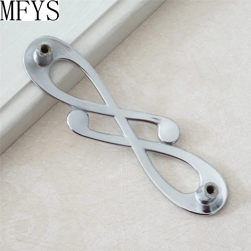 MFYS 3 78 &quot5&quot дрессера ящика Потяните ручки Серебряный Хром/ручки для шкафа Ручки