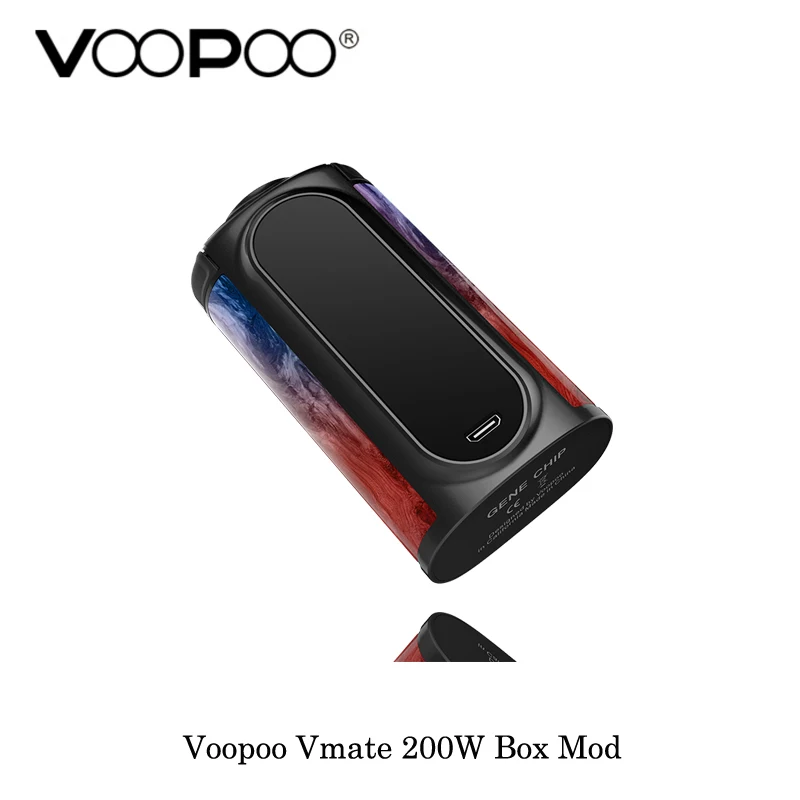 Новые электронные сигареты vape Mod оригинальный VOOPOO Vmate 200 Вт Двойной аккумулятор TC
