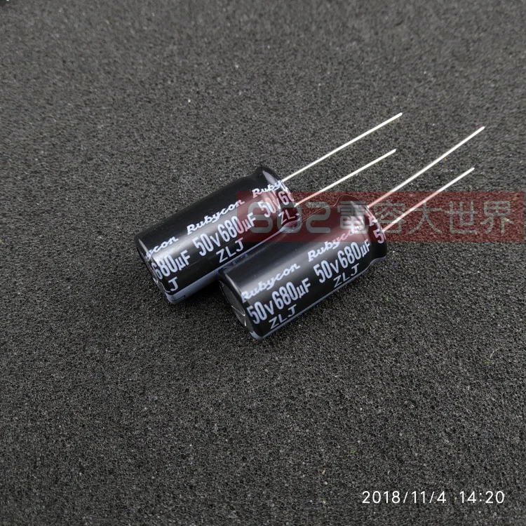 Алюминиевый электролитический конденсатор Rubycon 30 шт./50 шт. 50 в мкФ В ZLJ 12*25