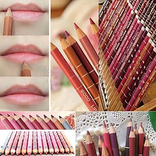 

New Women's Waterproof Lip Lipliner Make Up Beauty Tools Cosmetic Pencils 15cm