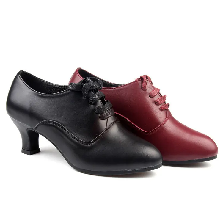 Женские туфли для латиноамериканских танцев из натуральной кожи | Спорт и