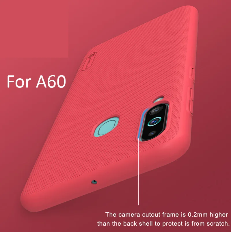 Шероховатый чехол Nillkin чехол для samsung Galaxy M20 A30 A50 M30 M10 A70 A10 A60 A40 A20 A20e твердый пластиковый чехол на заднюю панель