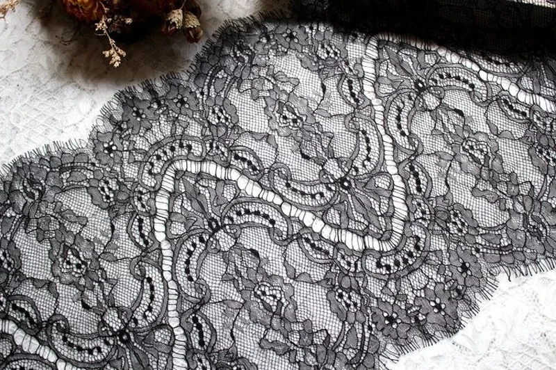 6 м/лот кружевная ткань для ресниц DIY декоративная Высококачественная мягкая