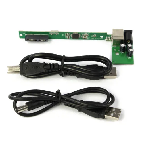 Внешний USB2.0 тонкий корпус 9 5 мм SATA ноутбук лоток CD DVD привод горелки | Компьютеры и
