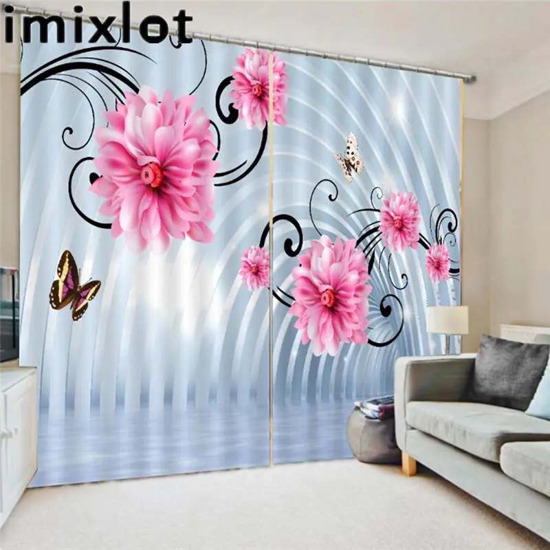 A Imixlot, 166*150 см, гавайский морской пейзаж, Затемненные занавески s для гостиной, детской спальни, креативный принт, занавески, оконные аксессуары - Цвет: A