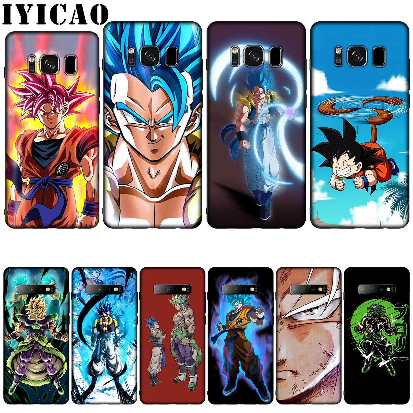 IYICAO dragon ball super broly movie Silicone Soft Phone Case for Samsung Galaxy S10 S9 S8 Plus S6 S7 Edge S10e E Cover |