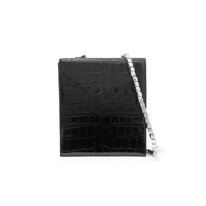 2019 новые модные женские ретро квадратные сумки с крокодиловым узором женская