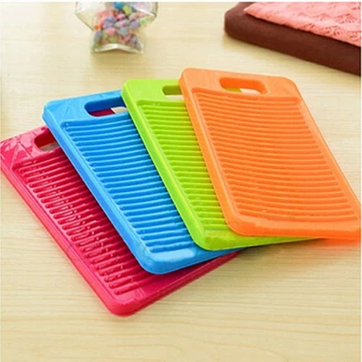 

Plastic Washboard Washing Board Shirts Cleaning Laundry For Kid Clothes Scrubboards Random Color Wholesale