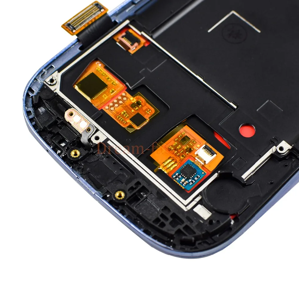 10 шт. DHL i9300 дисплей для SAMSUNG Galaxy S3 экран с заменой рамы | Мобильные телефоны и