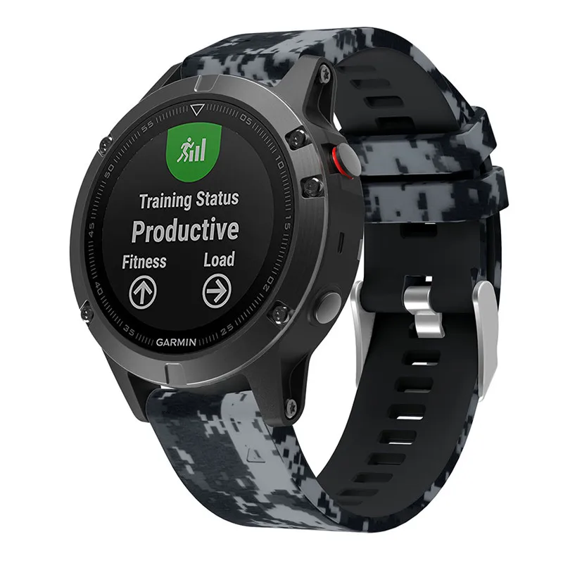 Ремешок для часов 22 мм ДЛЯ Fenix 5 Plus силиконовый сменный ремешок Garmin forerunner 935