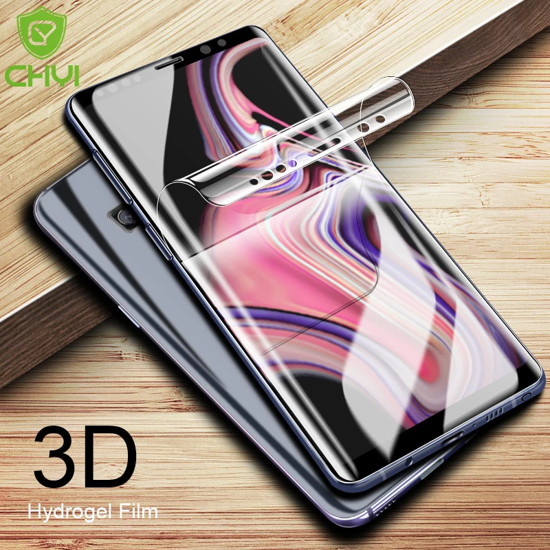 CHYI 3D изогнутая пленка для Samsung Galaxy Note 9 Защита экрана с инструментами полное