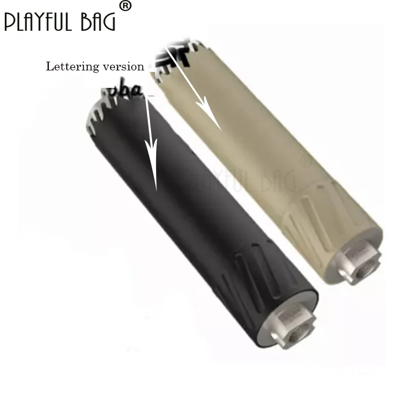 Спорт на открытом воздухе тактический конкурс cs Хобби DIY аксессуары BD556 jinming9 14 мм Обратный зуб глушитель гель мяч пистолет MD2