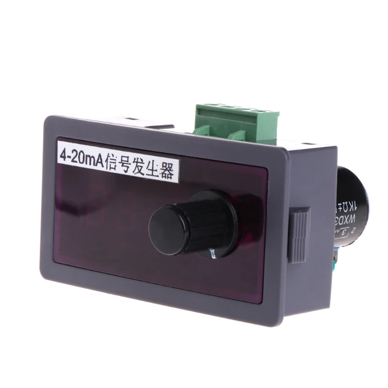 DC 12V/24V 4-20mA Signal Generator Current Source w/ Polarity Protection 80*42*40mm | Инструменты
