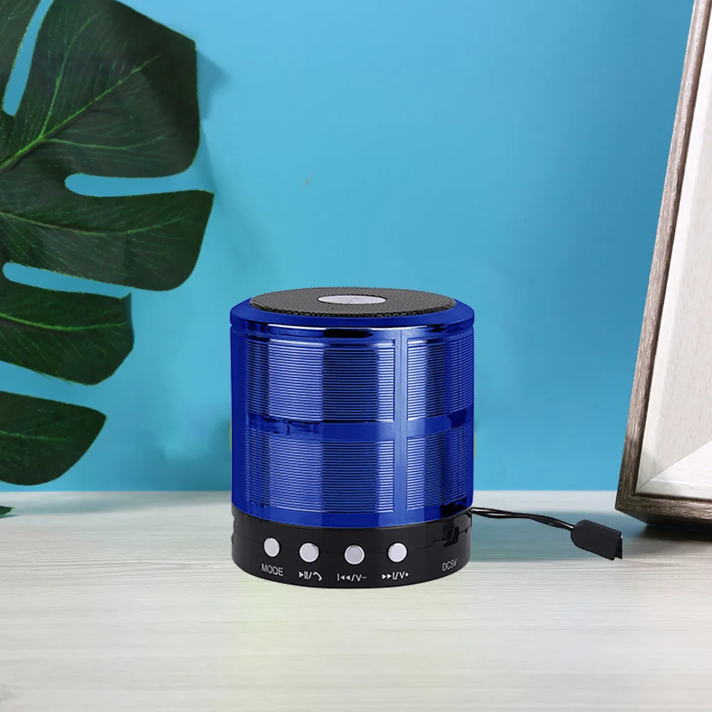 Beautyss HIFI Портативная Беспроводная Bluetooth стереоколонка TF сабвуфер колонки с ручным