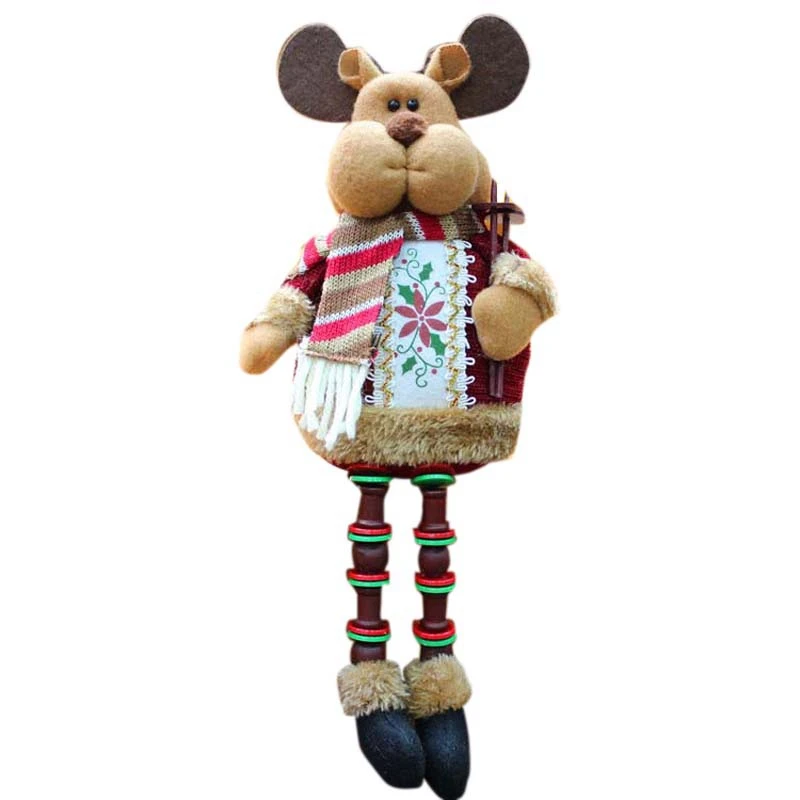 Hoomall новогодний Санта Клаус Navidad DIY Ремесло Дерево Висячие Подвески