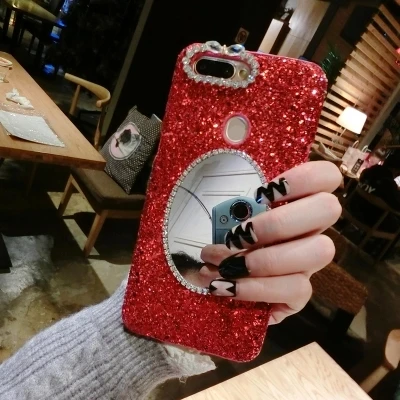 Модный чехол с украшениями алмазный зеркальный для телефона iPhone 11 Pro MAX X XS XR 7 8 Plus 6