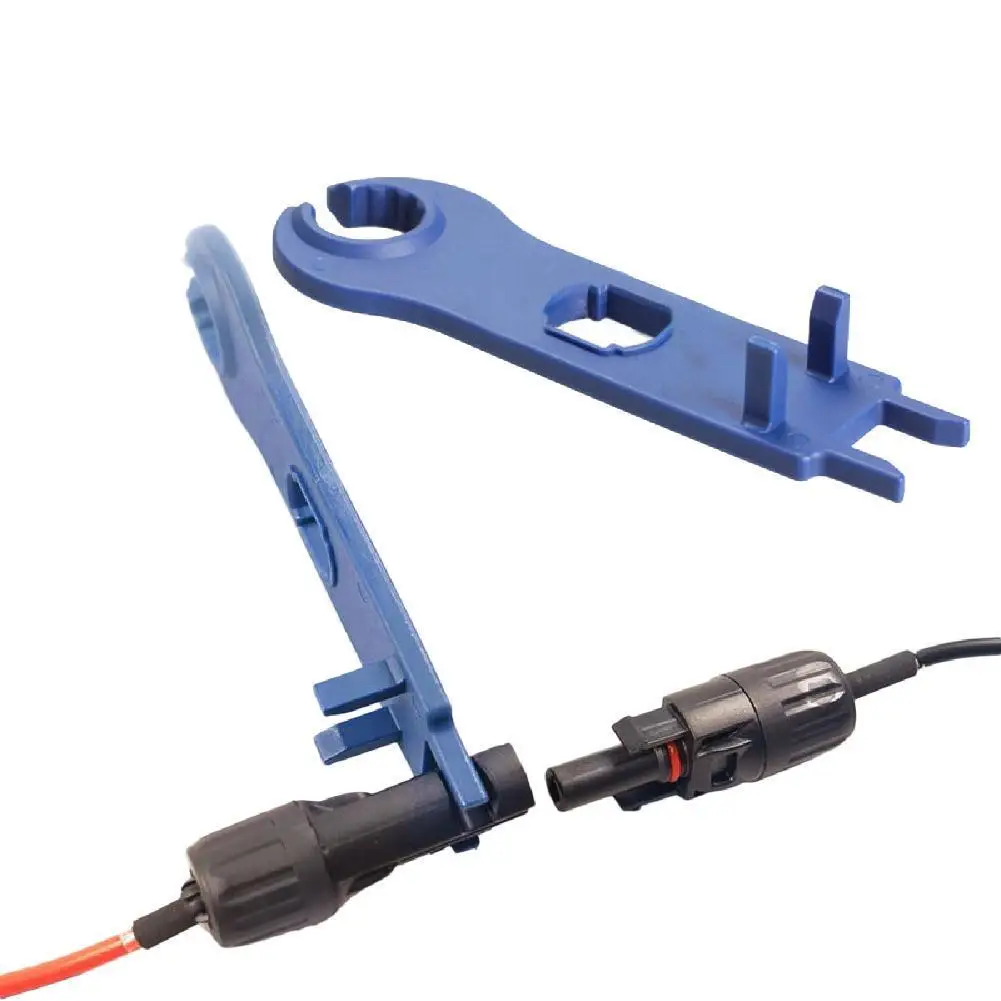 2 шт. соединитель гаечные ключи панели солнечных батарей кабель разъединитель