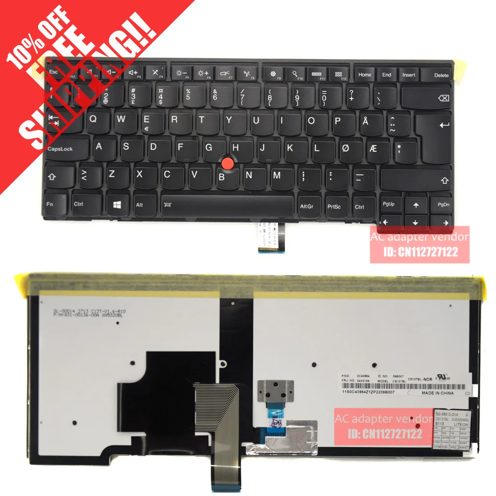 Для LENOVO для IBM T440S T440P T440 E431 T431S E440 L440 клавиатура с подсветкой|e440 keyboard|keyboard skeyboard backlit