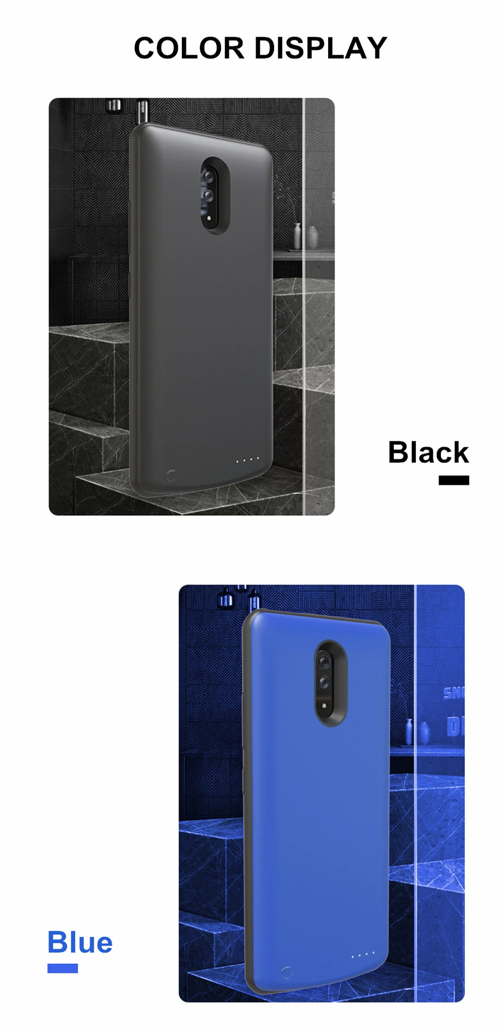 NTSPACE 6500 мАч зарядное устройство чехол s для OPPO Reno power Bank зарядный чехол внешний аккумулятор чехол power bank чехол для зарядного устройства