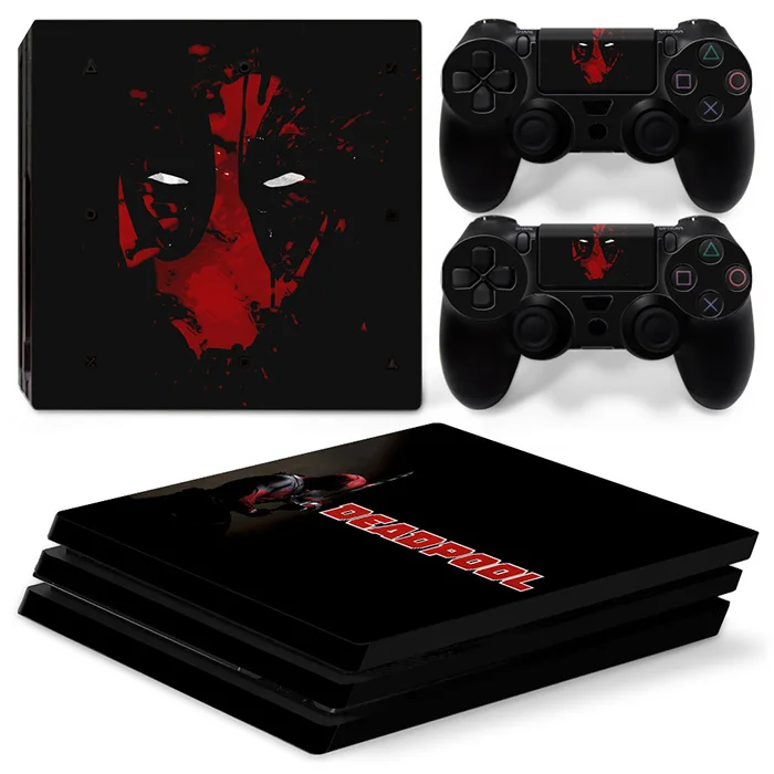 Защитный Дизайн Лидер продаж Стикеры винил кожи для PS4 Pro консоли контроллера кожи Стикеры - Цвет: TN-P4PRO-0021