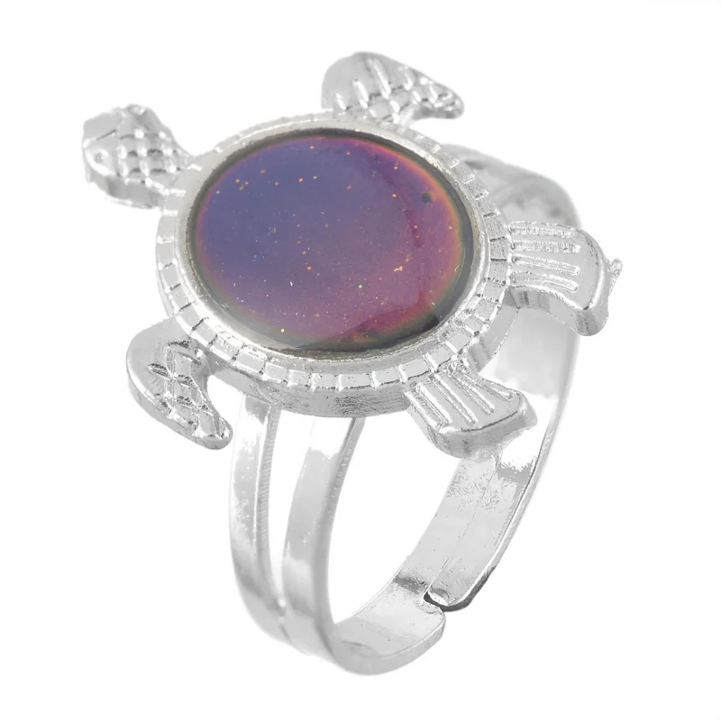 Кольцо с регулируемым размером меняющее температуру цвет|ring adjustable|feeling ringmood ring |